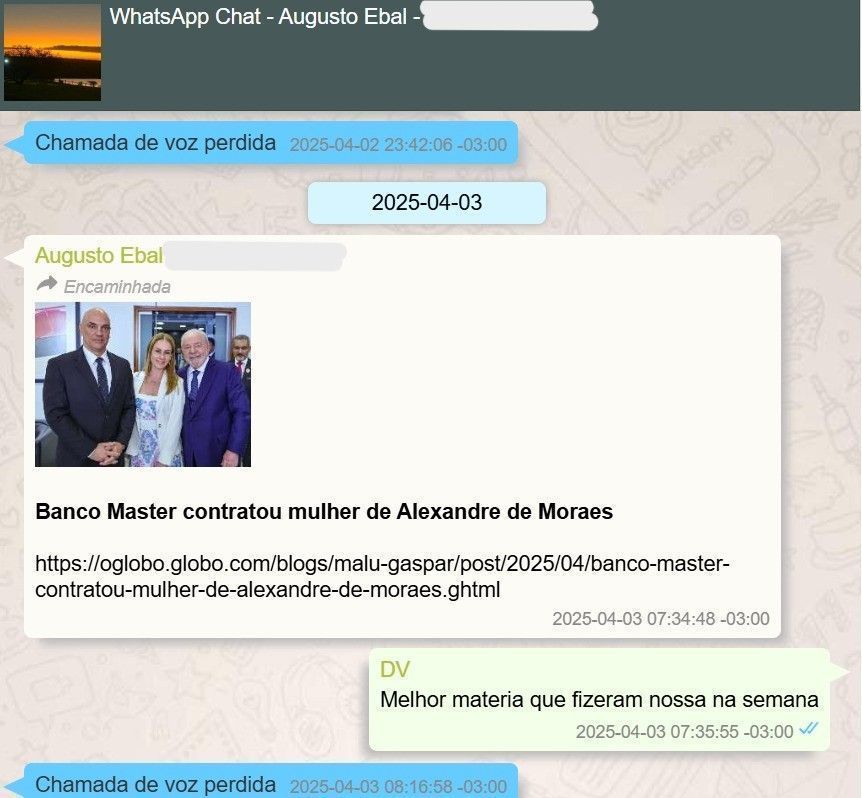 conversas com augusto Lima
