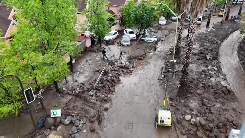 Governo do Chile decreta zona de catástrofe em Las Condes após enxurrada