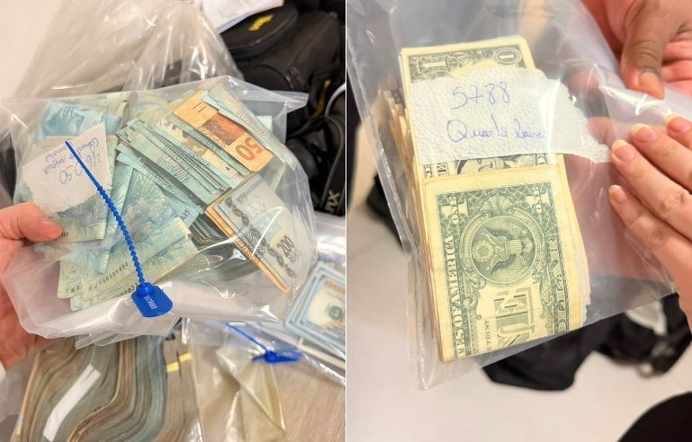 Bolo de dinheiro é achado com carcereiro suspeito de favorecer Milton Leite