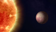Cientistas encontram exoplaneta de lava com "protetor solar" natural, que reflete até 75% da luz de sua estrela