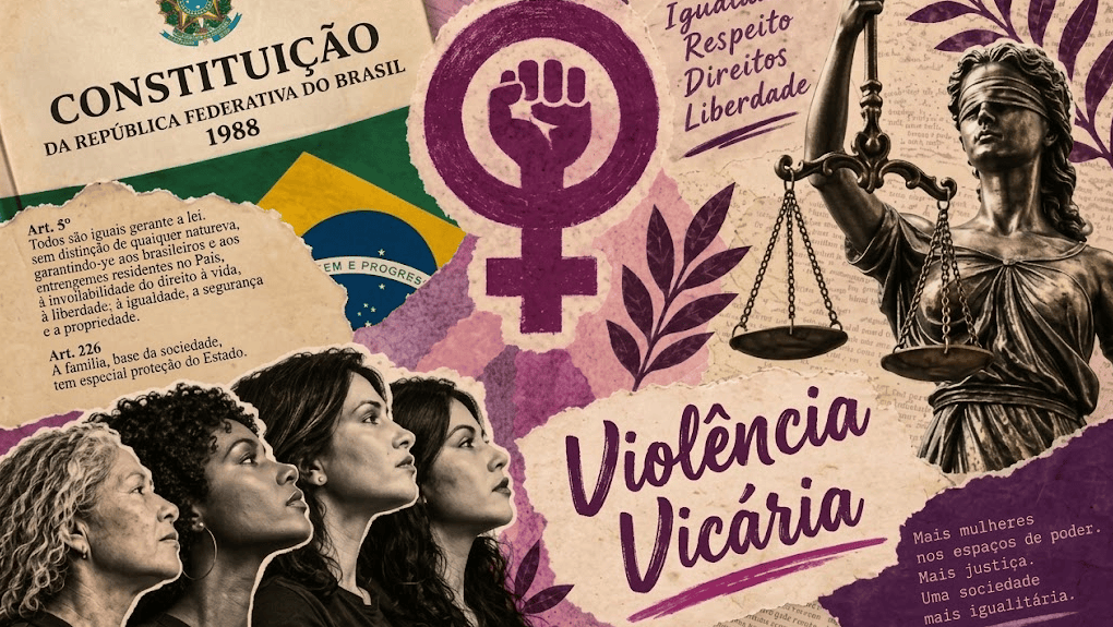Ilustração representando proteção às vítimas de violência doméstica