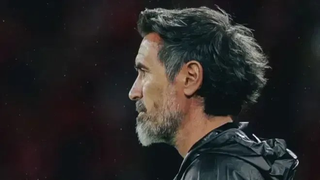 Imagem de destaque do post: Domínguez destaca tempos distintos em derrota "inédita" para o Flamengo