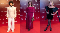 Famosos chegam ao tapete vermelho do Festival do Rio; veja fotos