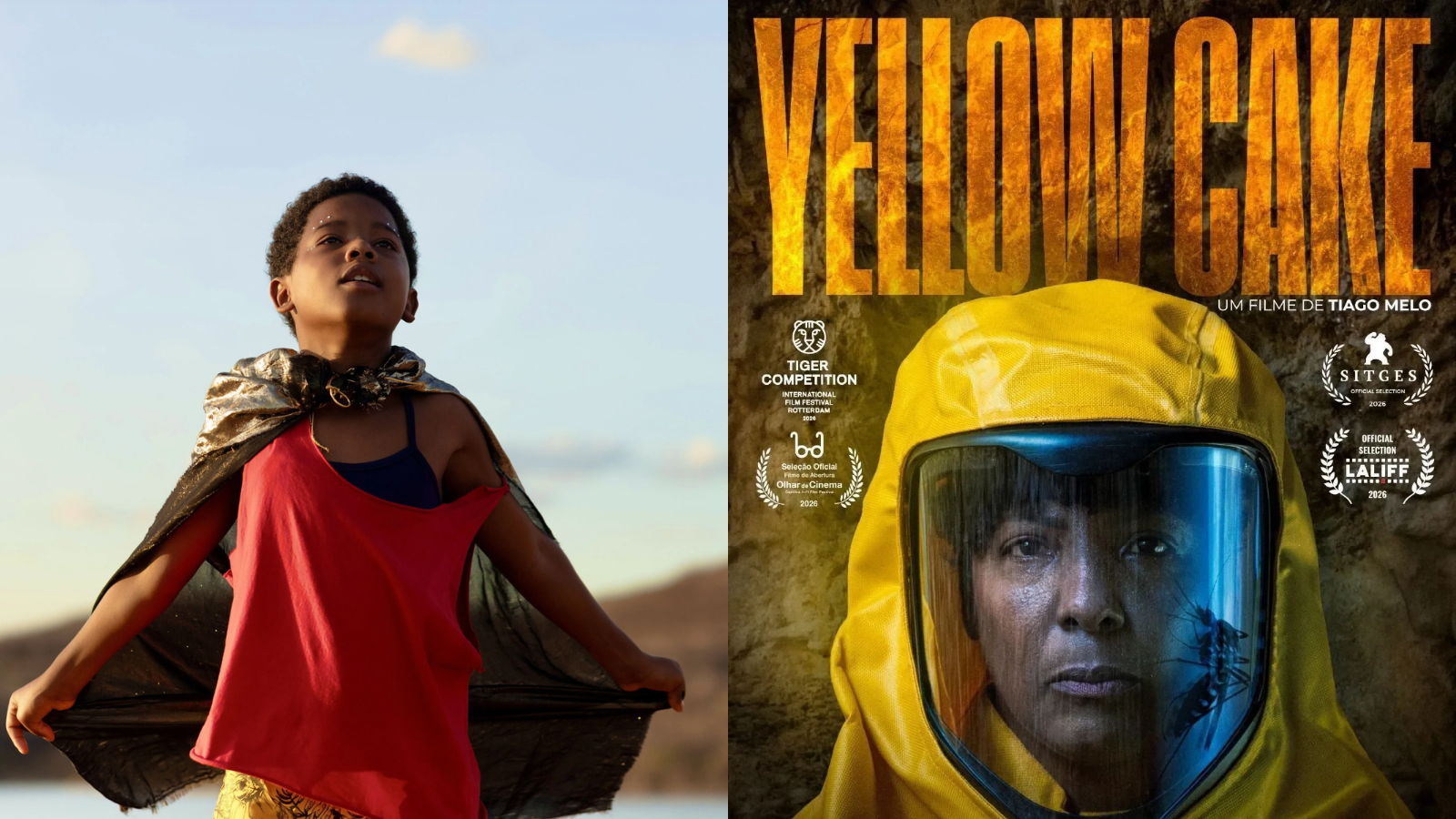 Cenas e cartaz de "Feito Pipa" e "Yellow Cake", novas produções brasileiras