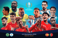 Finalíssima do Futsal terá o Brasil em quadra e será disputada em Niterói