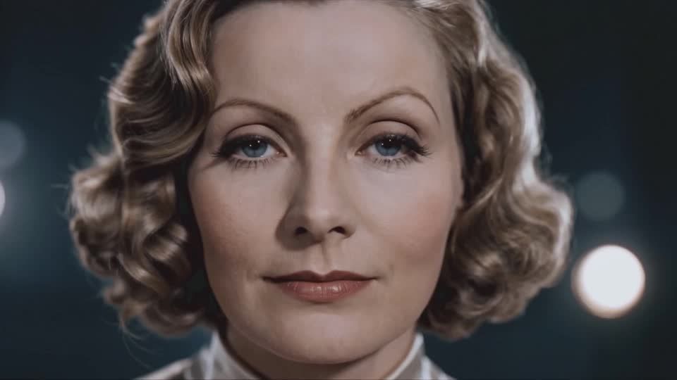 A atriz Greta Garbo foi recriada com IA • Reuters
