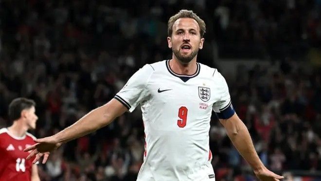 Imagem de destaque do post: Kane brilha, e Inglaterra passa fácil pela Tchéquia na Nations League