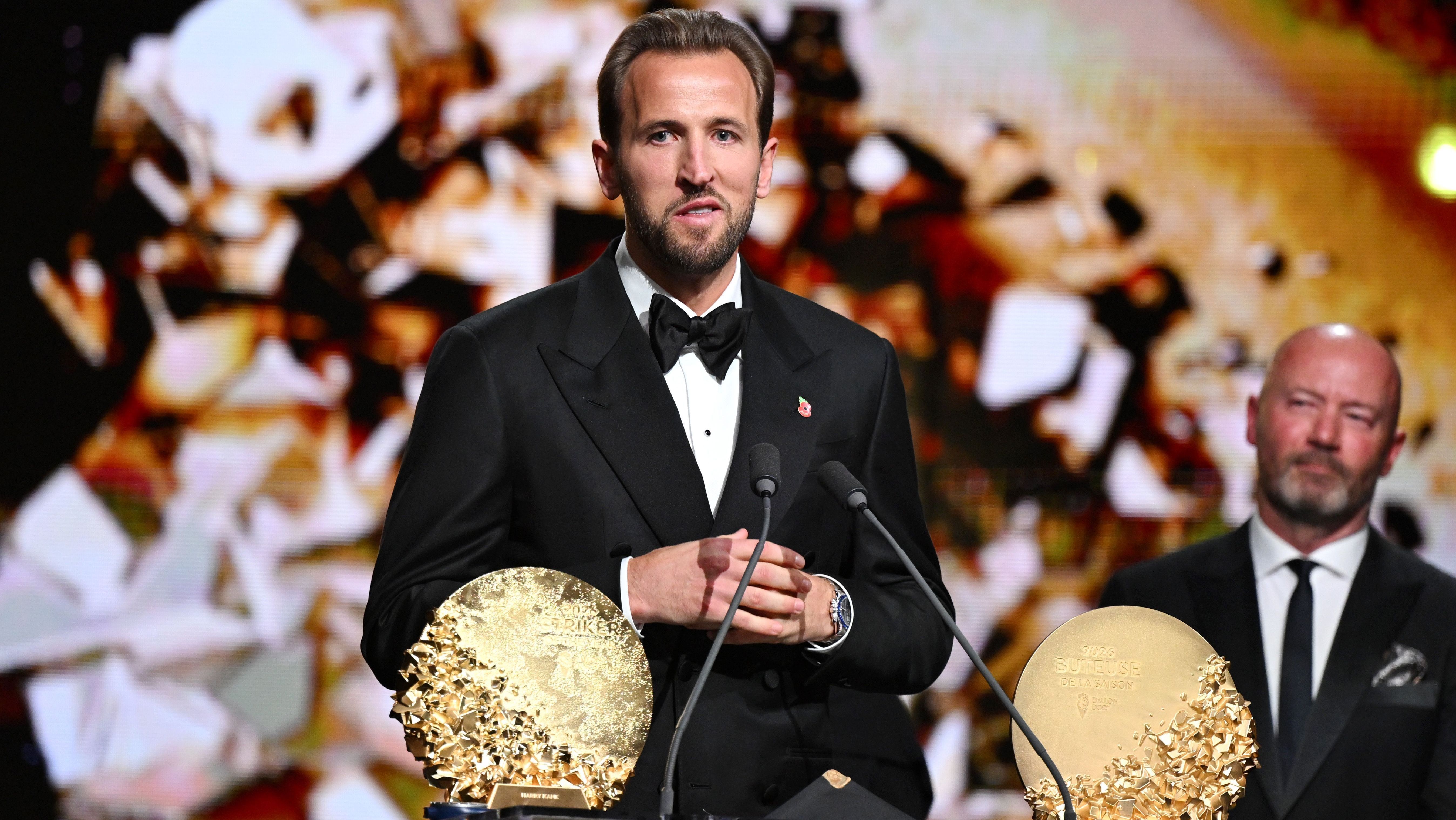 Harry Kane, o grande vencedor do Bola de Ouro 2026