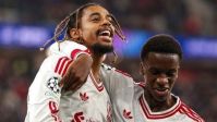 Com hat-trick de Barcola, Liverpool goleia o LASK na Champions League