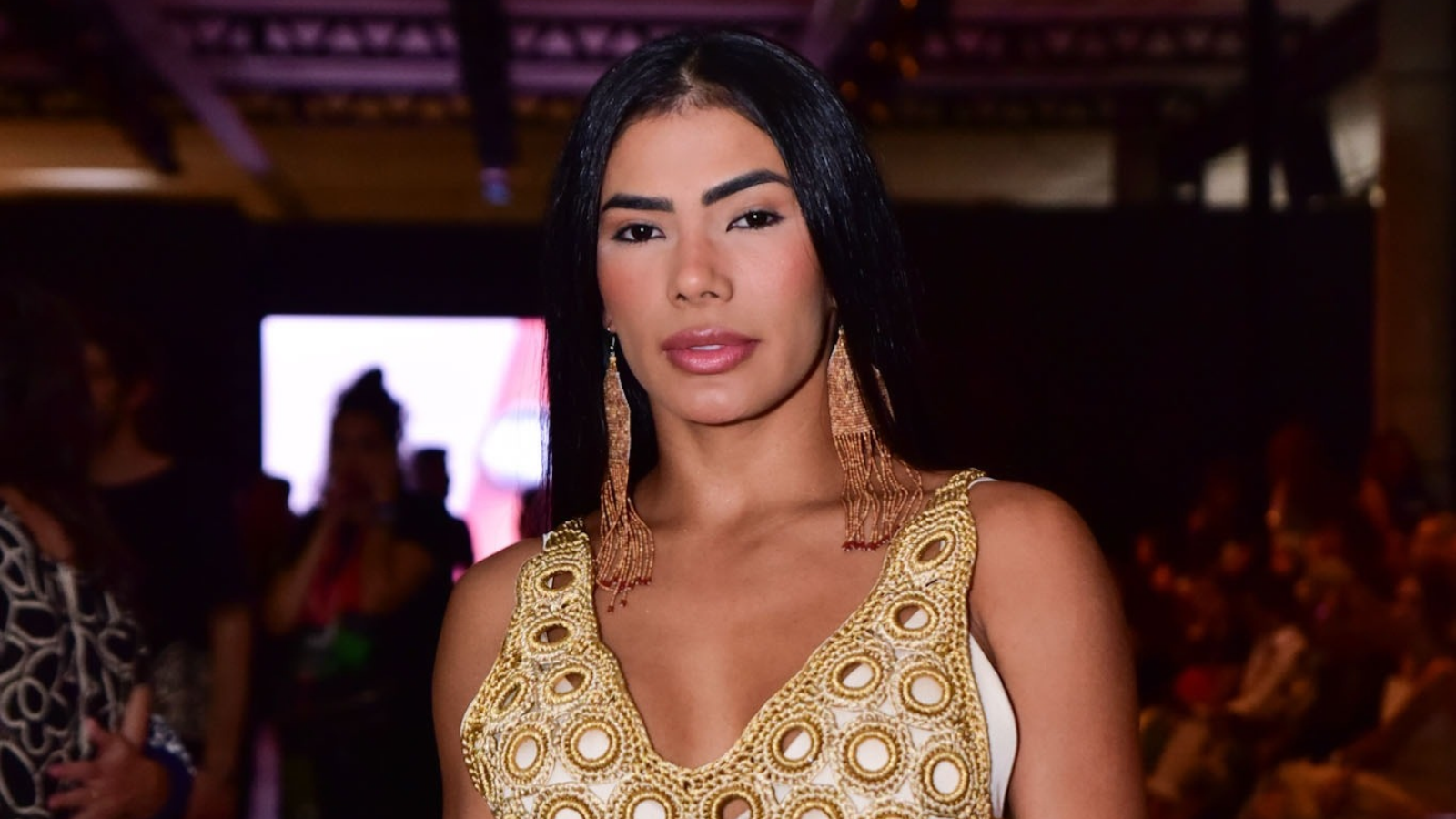Ex-BBB Marcielle destaca presença da região amazônica no SPFW