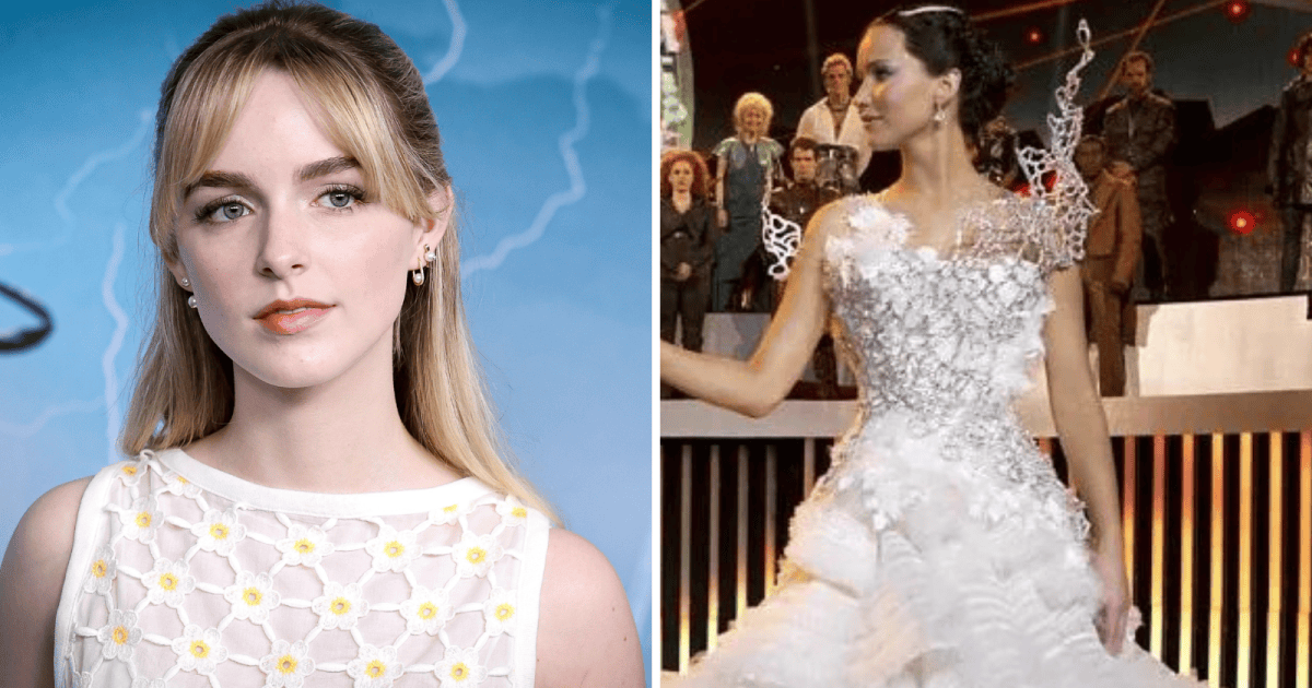 Mckenna Grace recria look icônico de Jennifer Lawrence em “Jogos Vorazes”