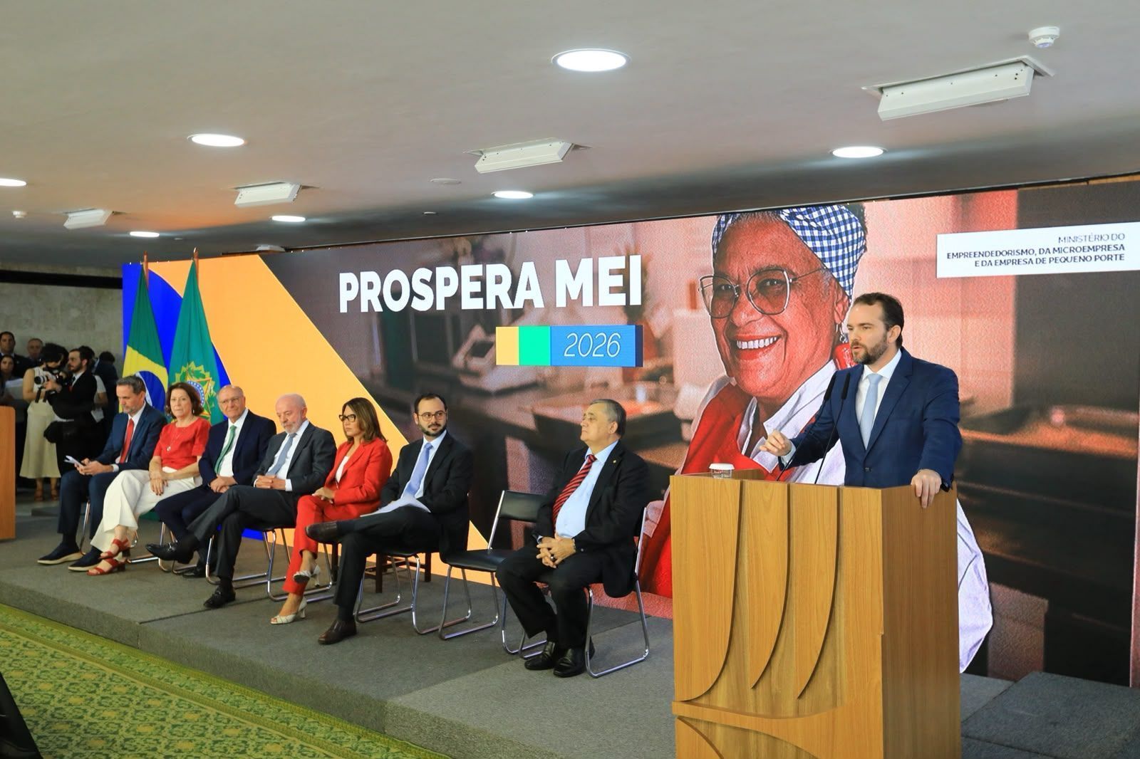 Presidente Luiz Inácio Lula da Silva (PT) anunciou um pacote de medidas para MEIs