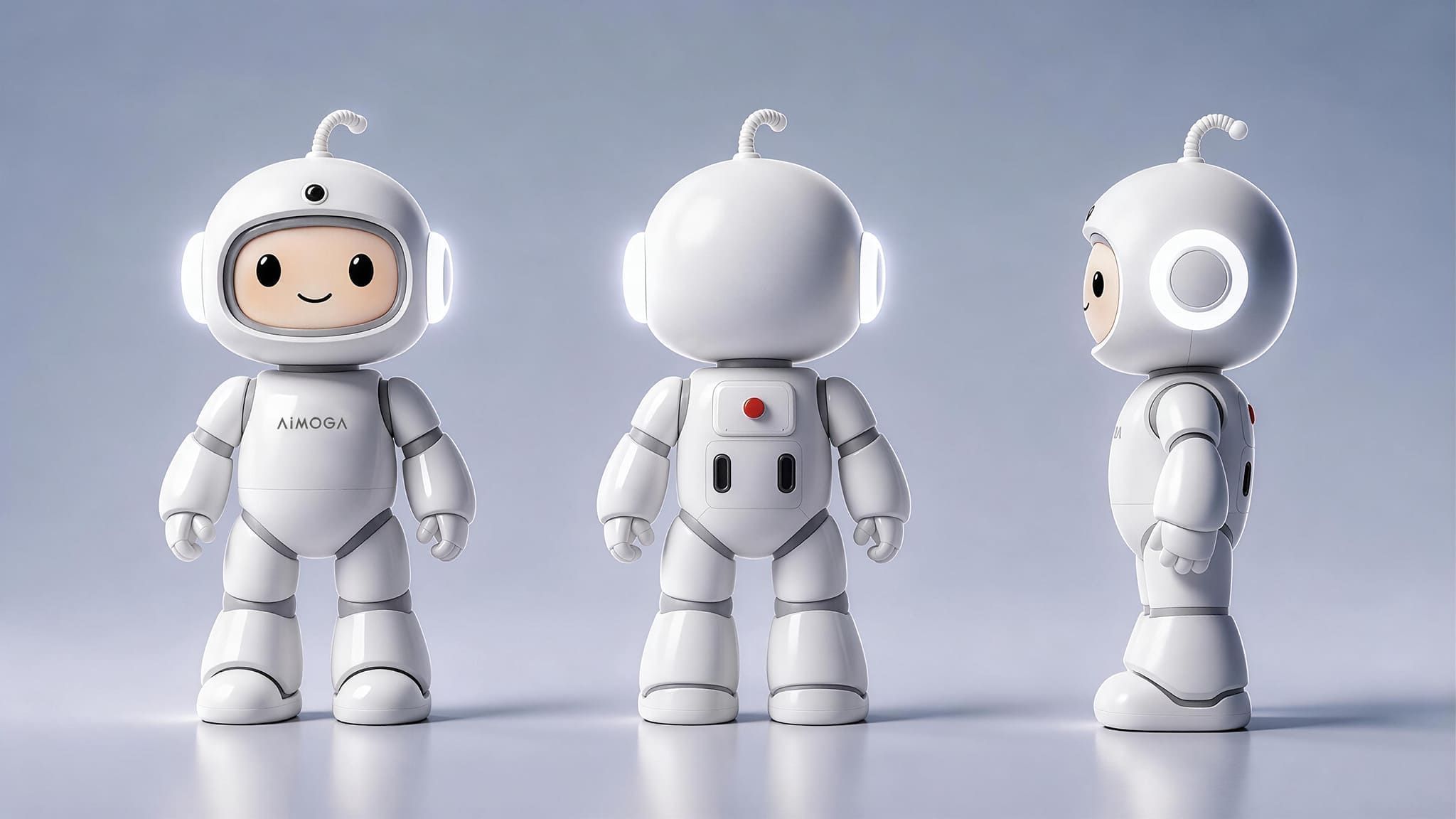 AiMOGA Mobo: robô humanoide tem aparência infantil voltado para crianças e idosos