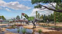 Fóssil encontrado em ilha ajuda pesquisadores a compreender grupo de enigmáticos dinossauros carnívoros