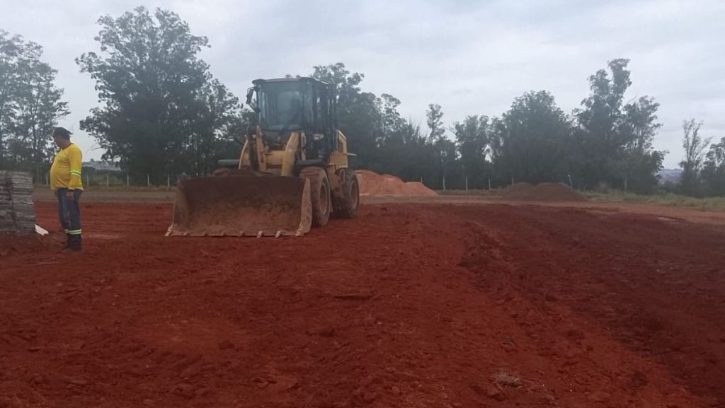Aterramento para construção de um prédio para salas, academia e fisioterapia da Inter de Limeira