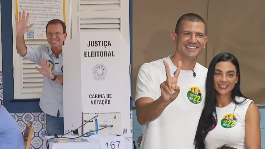 Eduardo Paes (PSD) e Douglas Ruas (PL)