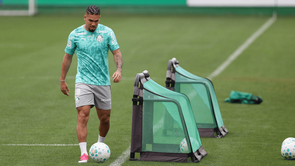 Treino do Palmeiras desta terça-feira (6)