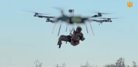 Vídeo: Ucrânia faz resgate inédito de soldado ferido com drone