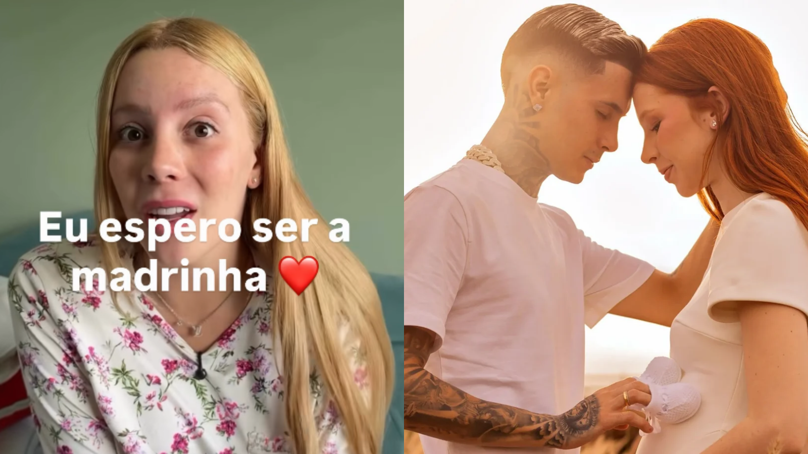 Malévola brinca sobre gravidez de Soso Careca e MC Paiva