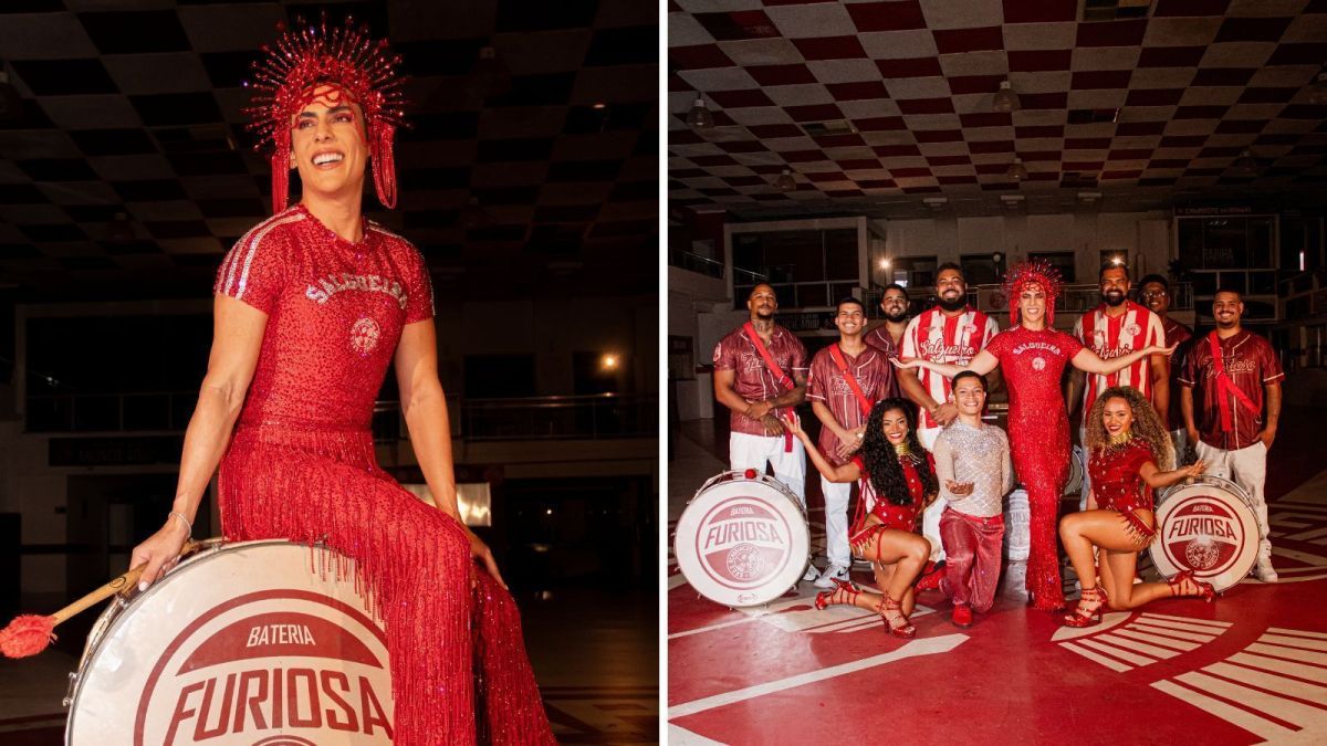 Carnaval 2027: Zeca Pagodinho e Marisa Monte visitam barracão da Portela