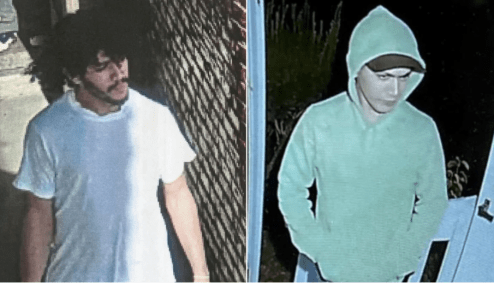 Antes e depois do fugitivo Danilo Cavalcanti se barbear e ser flagrado novamente por câmeras de segurança no estado da Pensilvânia