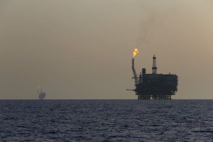 Plataforma de petróleo na Líbia