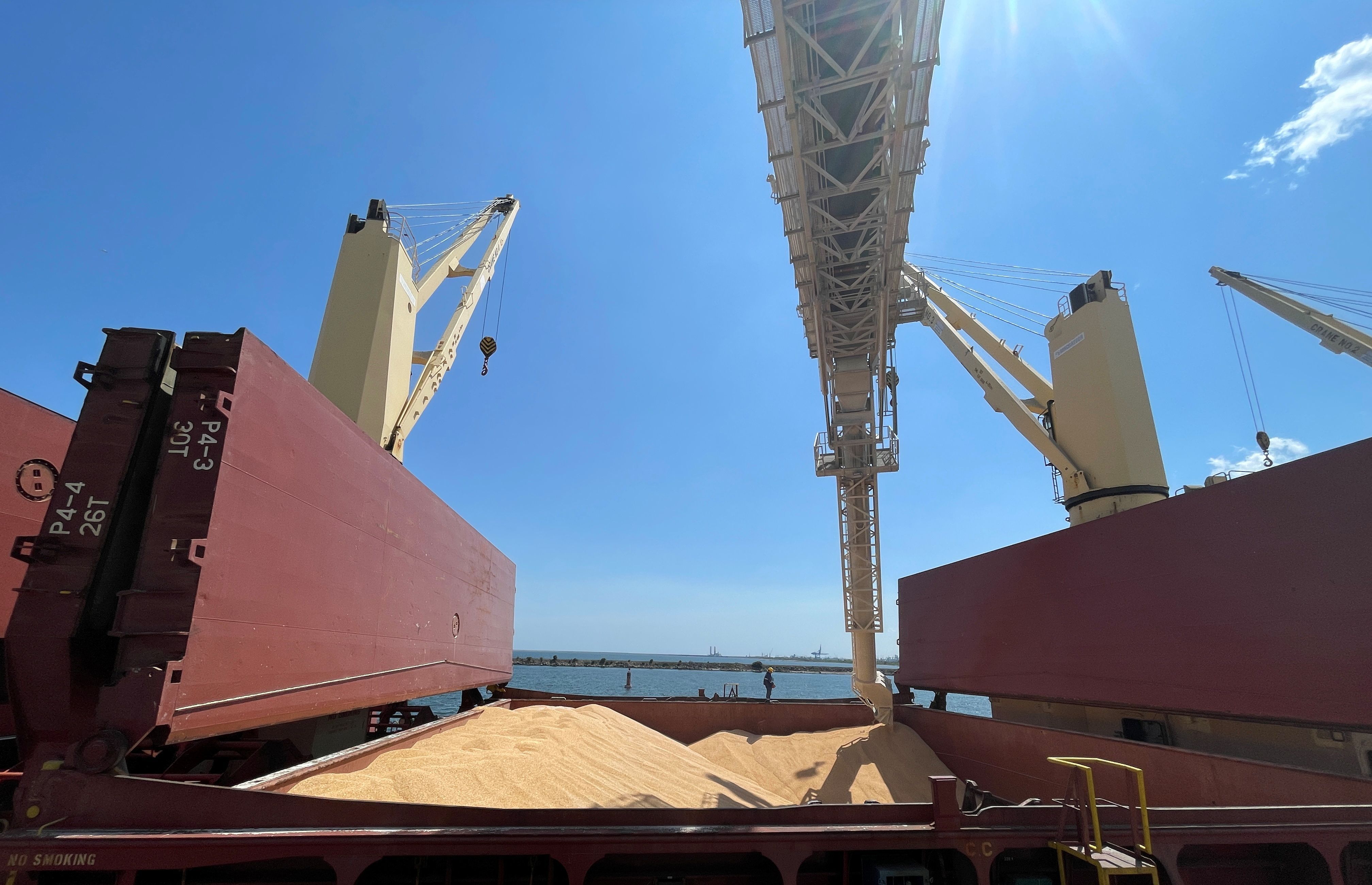 Porto de Constanta no Mar Negro