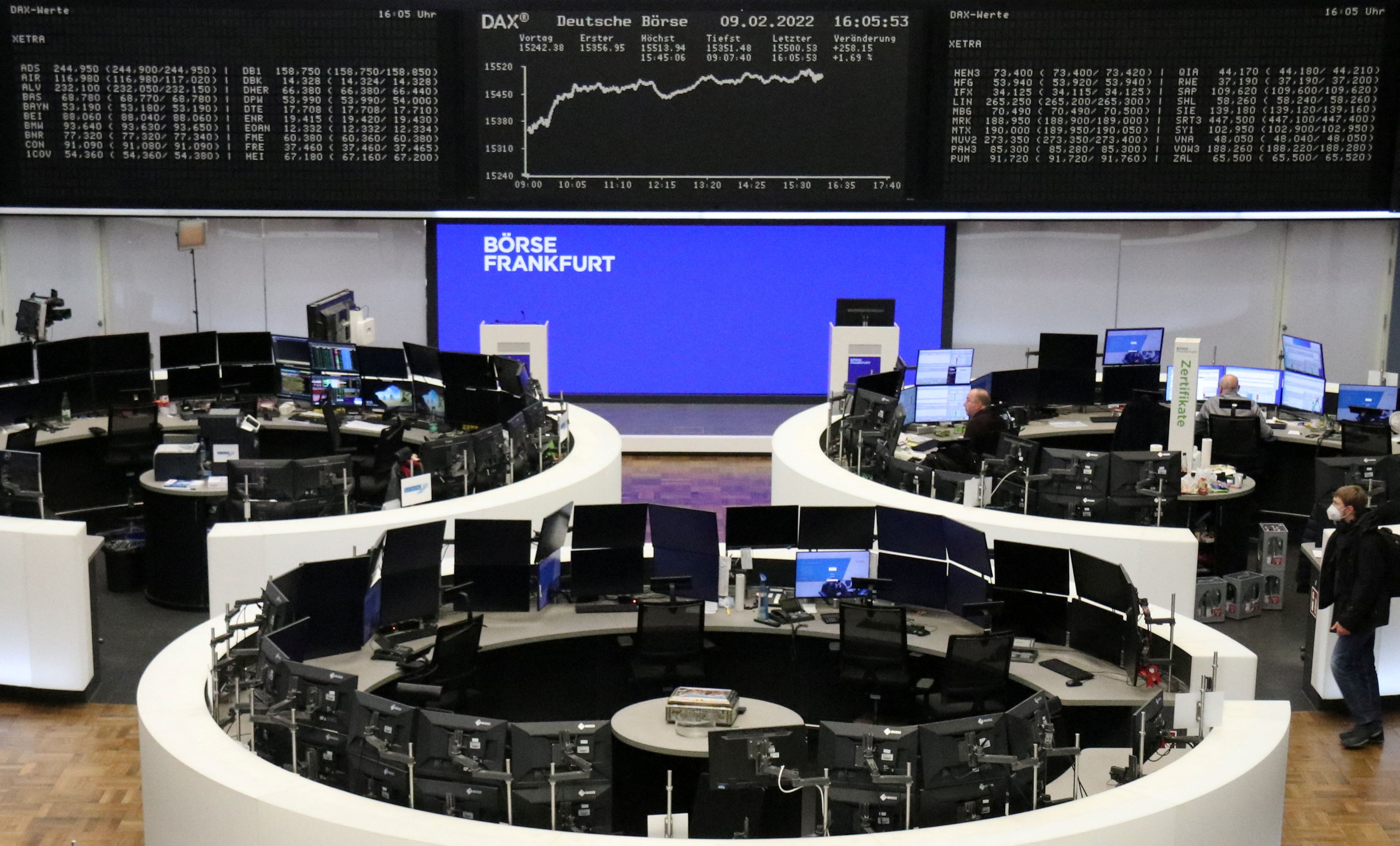 Salão da Bolsa de Valores de Frankfurt