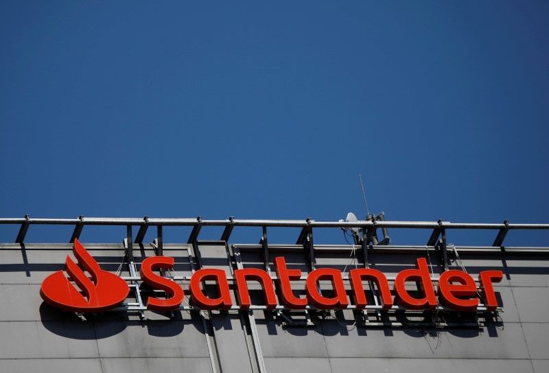 Logotipo do Santander