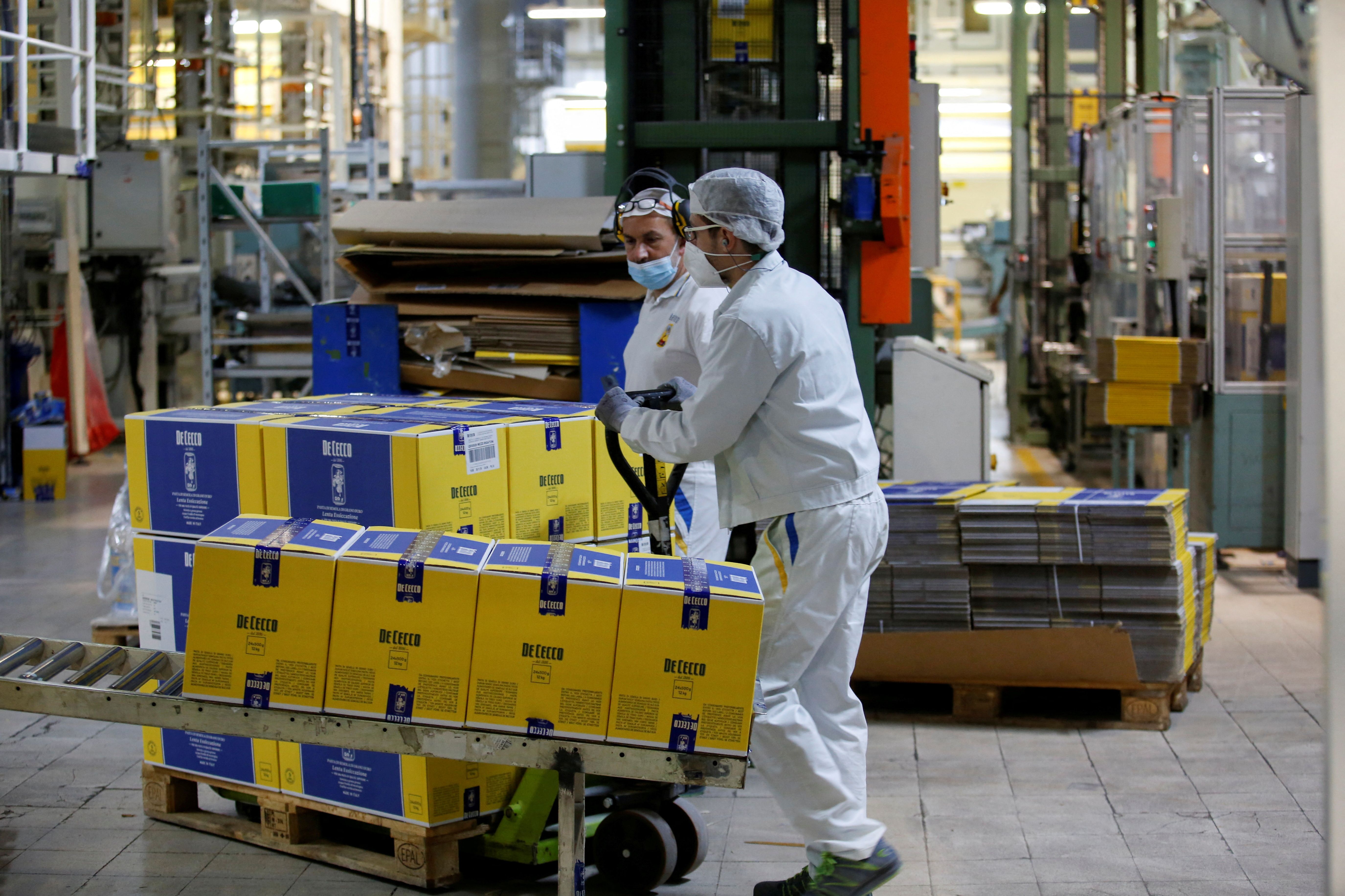 Fábrica da De Cecco em San Martino,  Itália