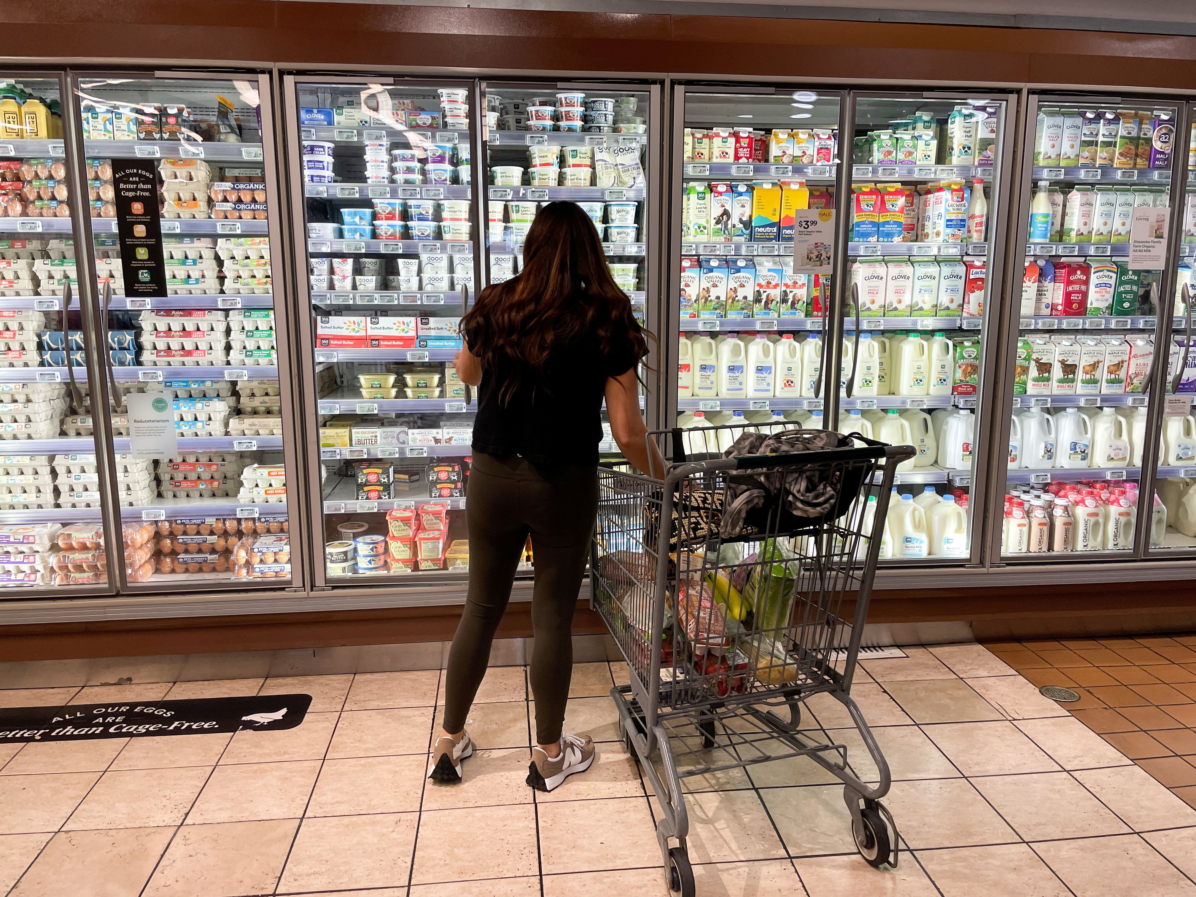 Supermercado em Los Angeles, EUA