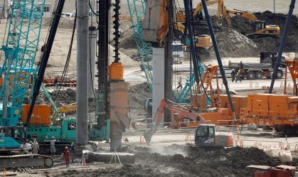 Local de obra em Tóquio