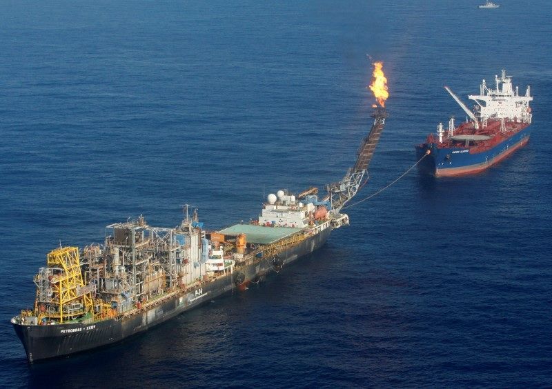 Plataforma na Bacia de Campos