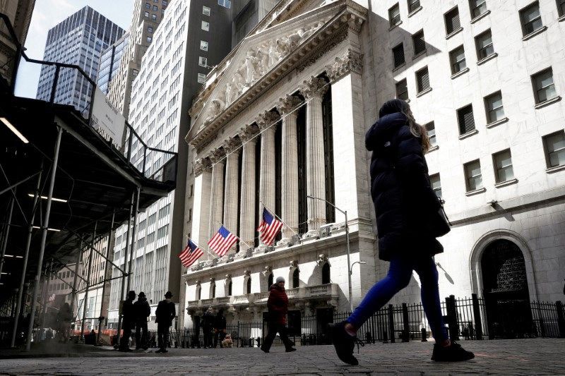 Fachada da Bolsa de Valores de Nova York