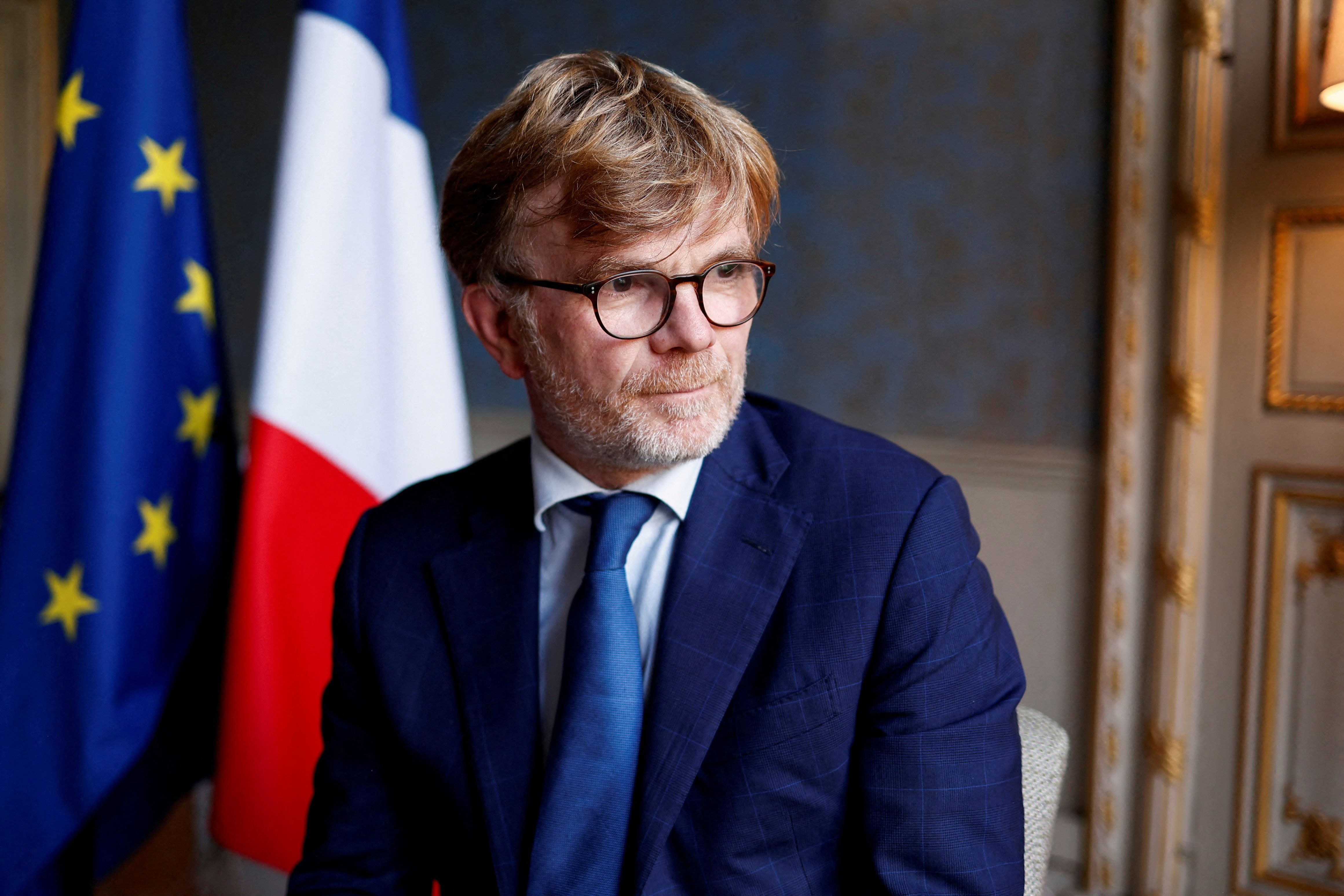 Ministro da Agricultura da França, Marc Fesneau, em Paris
