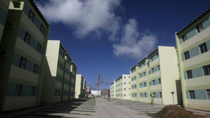 Construção de habitações populares do programa "Minha Casa, Minha Vida" em Olinda (PE)