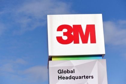 Logo da 3M em Minnesota, EUA