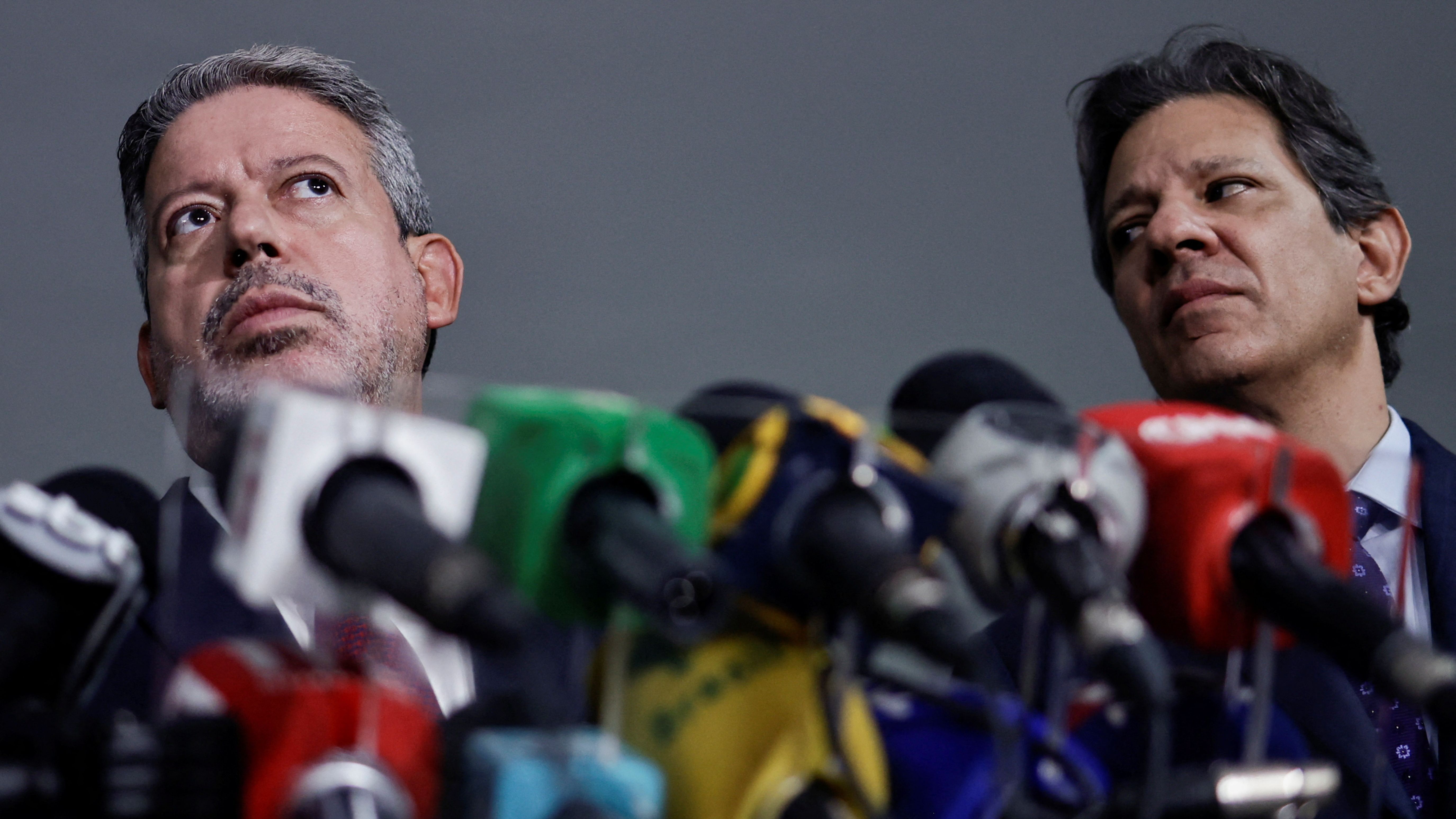 Presidente da Câmara dos Deputados, Arthur Lira (PP-AL), e ministro