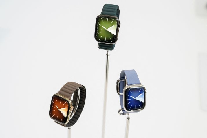 Novos Apple Watches Ultra 2 apresentados pela companhia / 12/09/2023 REUTERS/Loren Elliott