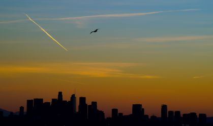 Vista de Los Angeles, EUA