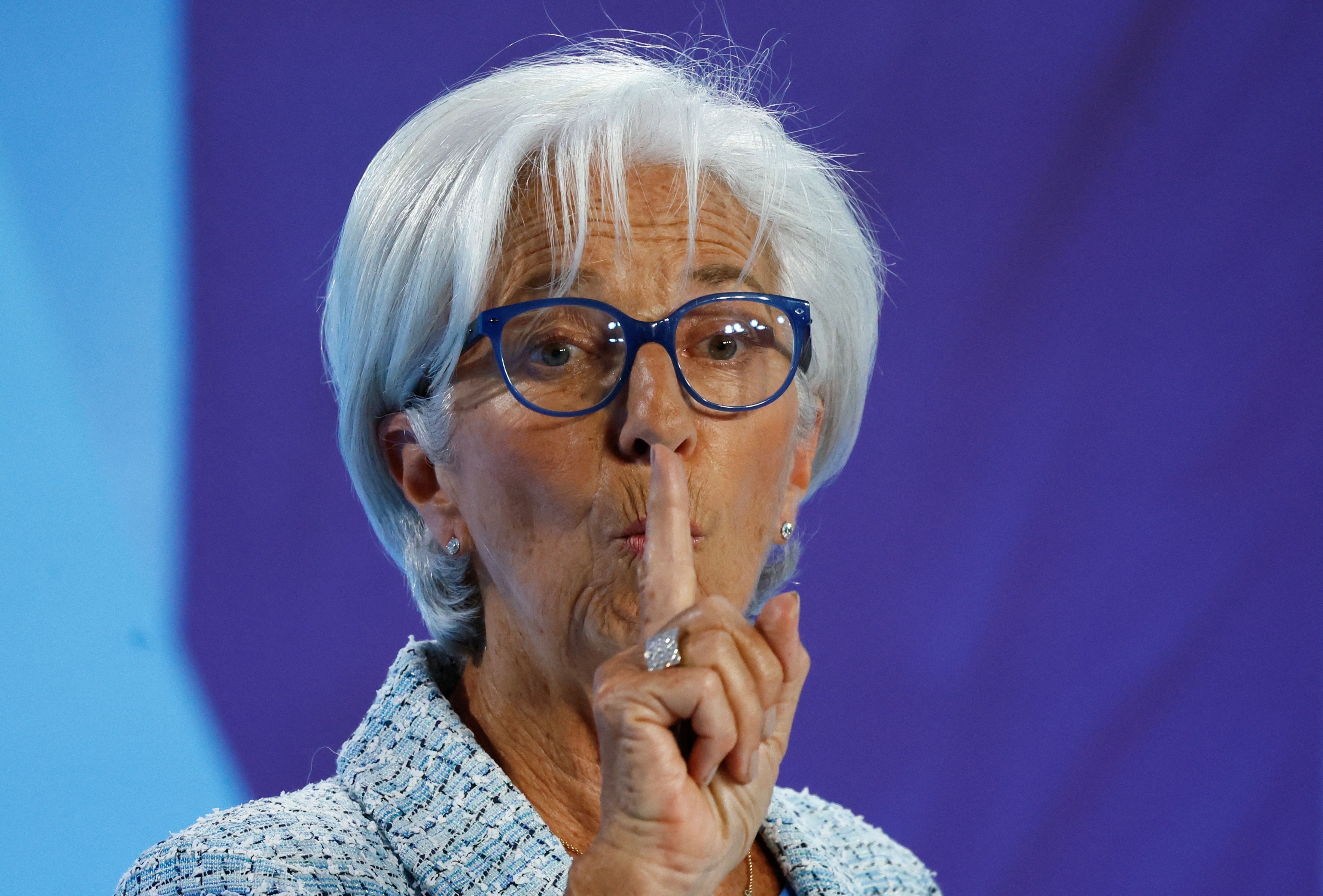 Presidente do Banco Central Europeu, Christine Lagarde