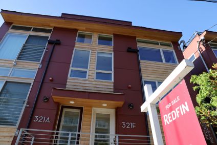 Anúncio de venda de casa em Seattle, EUA
