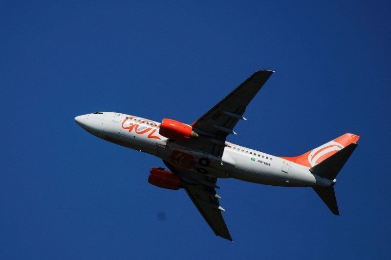 Avião da Gol decola do Aeroporto Internacional de Brasília