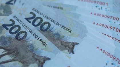 Notas de 200 reais