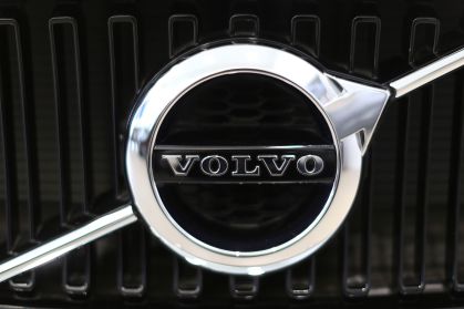 Logo da Volvo na Cidade do México