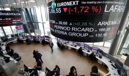 Bolsas da Europa caem com incerteza política na França e demissão no Fed