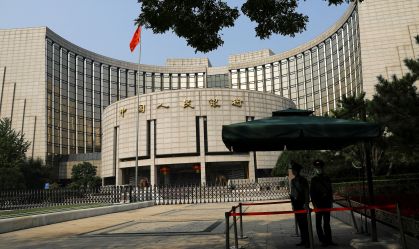 China mantém taxas referenciais de empréstimos como esperado