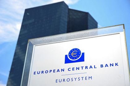 Sede do BCE em Frankfurt, Alemanha
