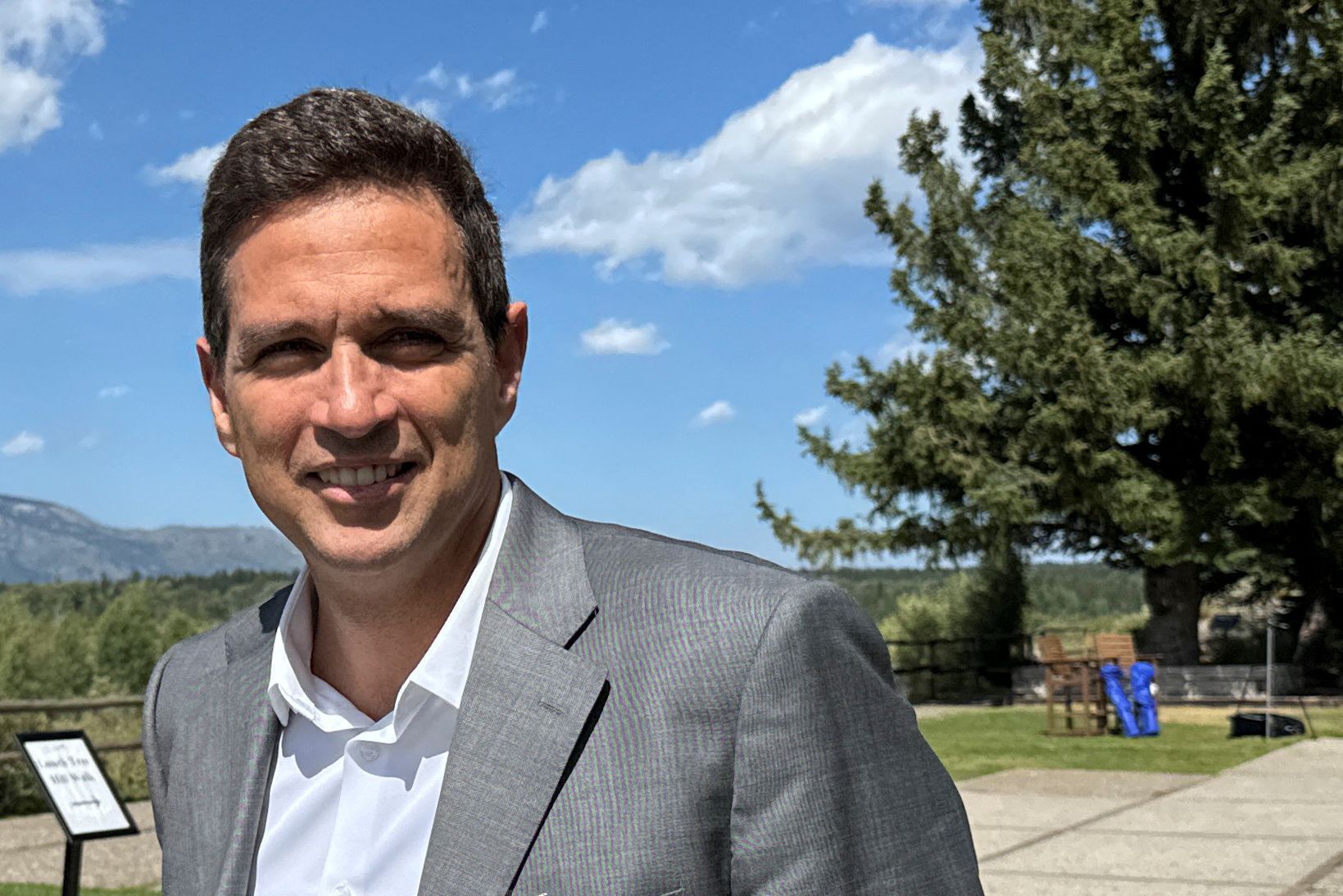 Presidente do BC, Roberto Campos Neto, no simpósio econômico de