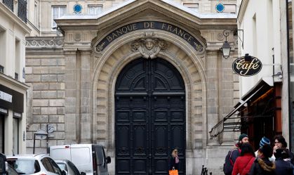 BC da França reduz perspectiva de crescimento em 2024 para 0,8%